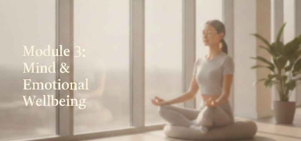 1:1 Coaching - Module 3: Mind & Emotional Wellbeing
